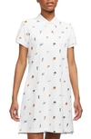 NIKE DRI-FIT PRINT POLO DRESS,CT2943