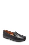 Samuel Hubbard Free Spirit Penny Loafer In All Black Leather