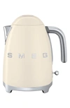 Smeg '50s Retro Style Electric Kettle In Cream