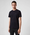 Allsaints Brace Tonic Short Sleeve Crew T-shirt In Ink Navy