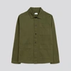 ASKET THE OVERSHIRT OLIVE