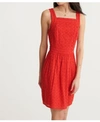 SUPERDRY BLAIRE BRODERIE DRESS