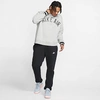Nike Sportswear Club Tapered Cotton-blend Jersey Sweatpants In Black