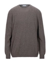 Gran Sasso Sweater In Dark Brown