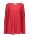 Snobby Sheep Sweaters In Red
