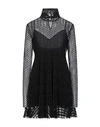 PHILOSOPHY DI LORENZO SERAFINI PHILOSOPHY DI LORENZO SERAFINI WOMAN MINI DRESS BLACK SIZE 8 POLYESTER,15045810IP 5