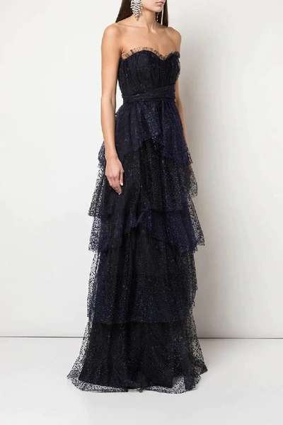 glitter sparkle wedding dress 44487: Tulle A-Line Gown with Square Neckline and Basque Waistline LowStock:43671432724531 main image 1