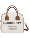 BURBERRY MEDIUM HORSEFERRY PRINT CUBE BAG