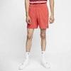 Nike Sportswear Heritage Men's Gym Shorts In Track Red