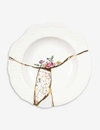 Seletti Marcantonio Kintsugi Porcelain Soup Plate 22cm
