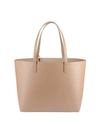 MANSUR GAVRIEL LARGE LEATHER TOTE,400012768014