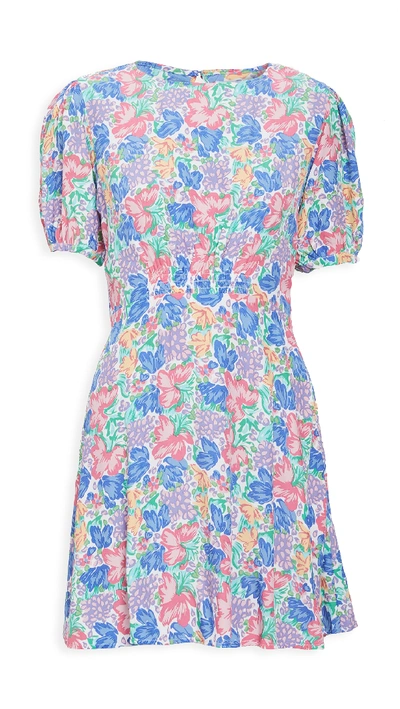 Faithfull The Brand Sidonie Floral Minidress In Jemima Floral Print