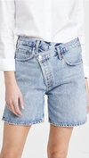 AGOLDE Crisscross Upsized Shorts,AGOLE30401