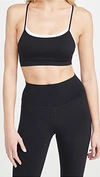 Splits59 Loren Seamless Bra In Black/white
