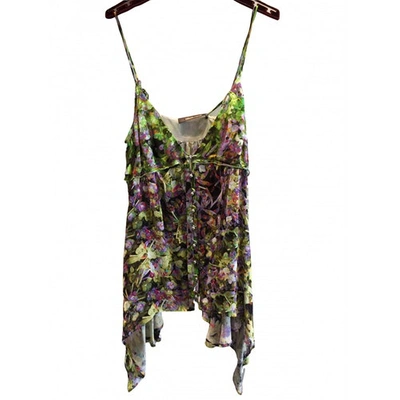 Pre-owned Roberto Cavalli Camisole In Multicolour