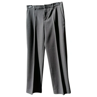 Pre-owned Givenchy Black Wool Trousers