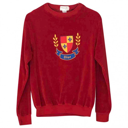 dior red sweater