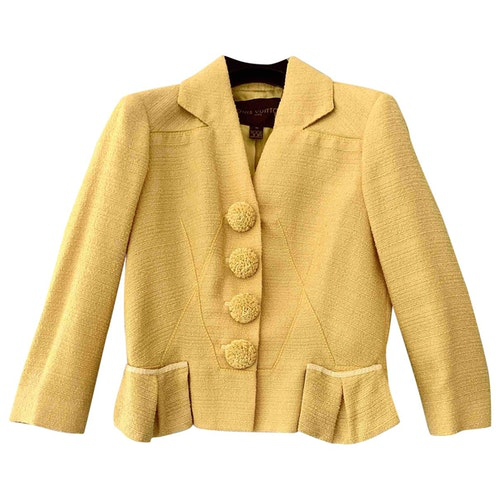 Pre-Owned Louis Vuitton Yellow Jacket | ModeSens