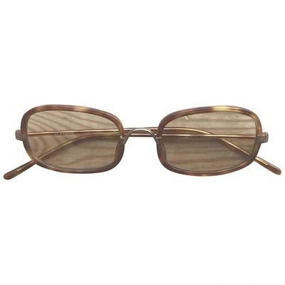 Pre-owned Jil Sander Brown Sunglasses