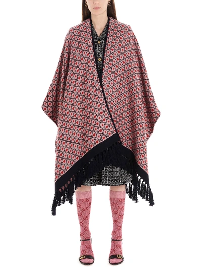 Gucci Dimheart Cape In Pink