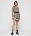 Allsaints Womens Alva Blazer In Khaki