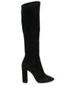 SAINT LAURENT LOU 105 KNEE-HIGH BOOTS