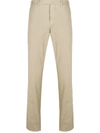 DELL'OGLIO STRAIGHT-LEG CHINO TROUSERS