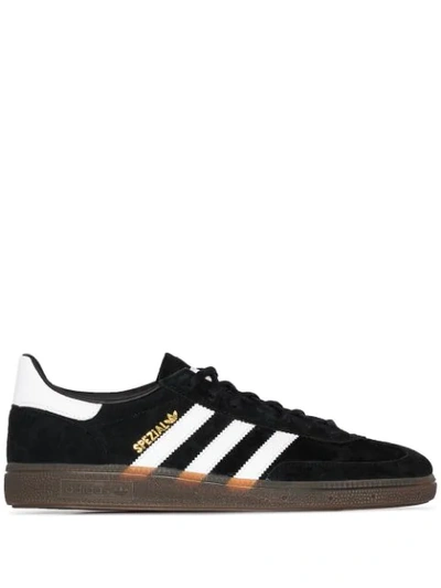 Adidas Originals Handball Spezial Suede Leather Sneakers In Black