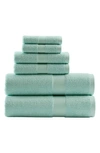 Tommy Bahama Cypress Bay 6-piece Towel Set In Iced Turquoise
