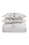 MARIMEKKO LUMIMARJA SILVER DUVET COVER & SHAM SET,USHSFN1068584