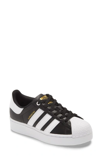 Adidas Originals Superstar Bold Low-top Platform Sneakers In Black