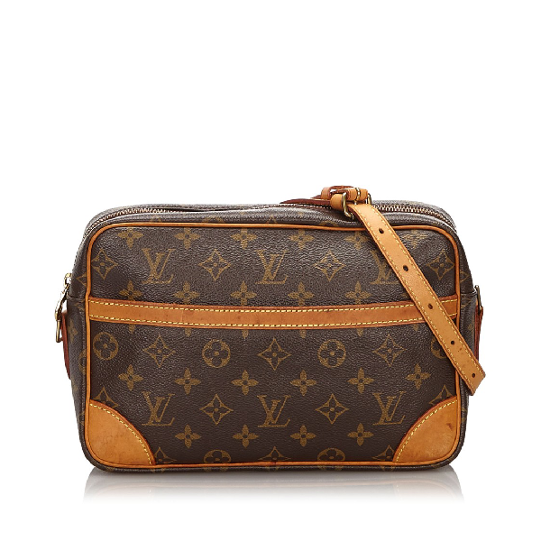 Pre-Owned Louis Vuitton Monogram Trocadero 27 In Black | ModeSens