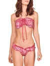 LOVESHACKFANCY JEWEL TWO-PIECE FLORAL BIKINI SET,400012304378