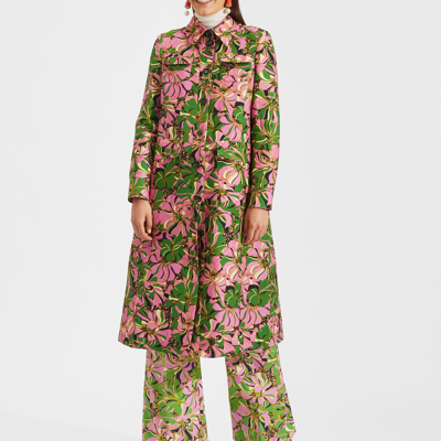 La Doublej City Coat In Carnevale