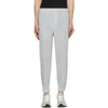 ISSEY MIYAKE HOMME PLISSE ISSEY MIYAKE GREY OUTER MESH TROUSERS