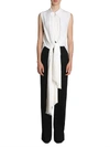 GIVENCHY GIVENCHY FRINGE TRIMMED SLEEVELESS TOP