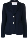 HARRIS WHARF LONDON TAILORED SINGLE-BREASTED BLAZER