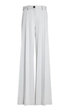 PETER DO PLEATED TWILL WIDE-LEG TROUSERS,809439