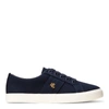 Polo Ralph Lauren Janson Ii Canvas Sneaker In Lauren Navy
