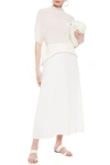 THE ROW SPRELING FLARED STRETCH-CREPE MAXI SKIRT,3074457345622799654