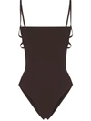 ANEMONE CAGE-EFFECT SWIMSUIT