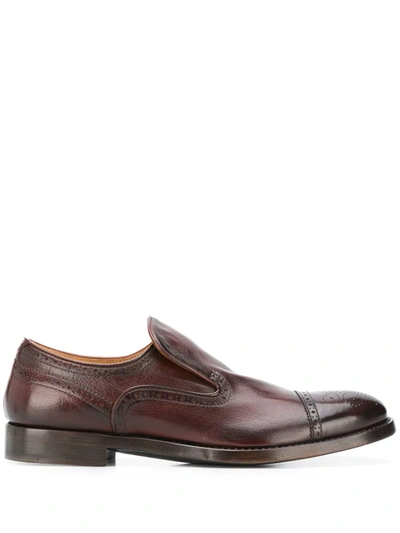 Alberto Fasciani Abel Classic Loafers In Brown