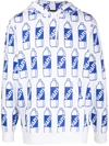 Vans X Fergus Purcell Corner Store Hoodie In White