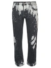 DIESEL TYPE 2813 BEACHED STRAIGHT JEANS,0400012662016
