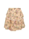 ALLISON NEW YORK Floral Tiered Skirt,0400012697460