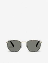 LE SPECS ALTO HEXAGONAL-FRAME SUNGLASSES,R02129411