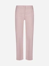 BLANCA VITA PATTY BLEND-COTTON DRILL CROPPED PANTS