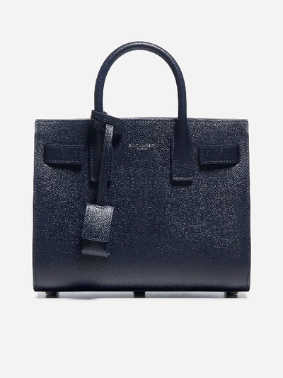 Saint Laurent Sac De Jour Nano Leather Bag