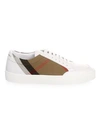 BURBERRY SALMOND VINTAGE CHECK SNEAKERS,400011807331