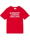 BURBERRY LOGO-PRINT COTTON T-SHIRT